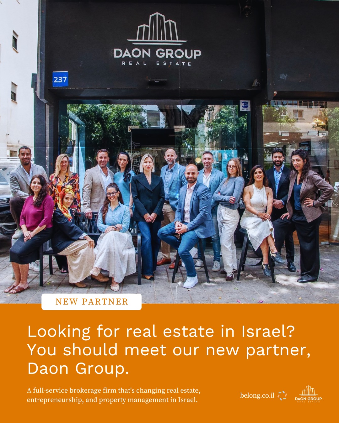 Belong and Daon Group partner introduction with copy by Jessica Scalisi
